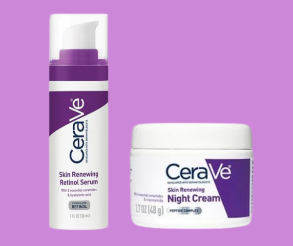 Budget Pack CeraVe Skin Renewing Night Cream (48g) & CeraVe Skin Renewing Retinol Serum (30ml)