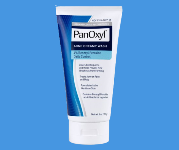 PanOxyl Acne Creamy Wash Benzoyl Peroxide 4% Daily Control