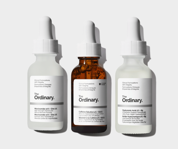 The Ordinary Niacinamide 10%+zinc 1% (30ml), Hyaluronic Acid 2%+B5 & Caffeine Solution 5%+ECGC