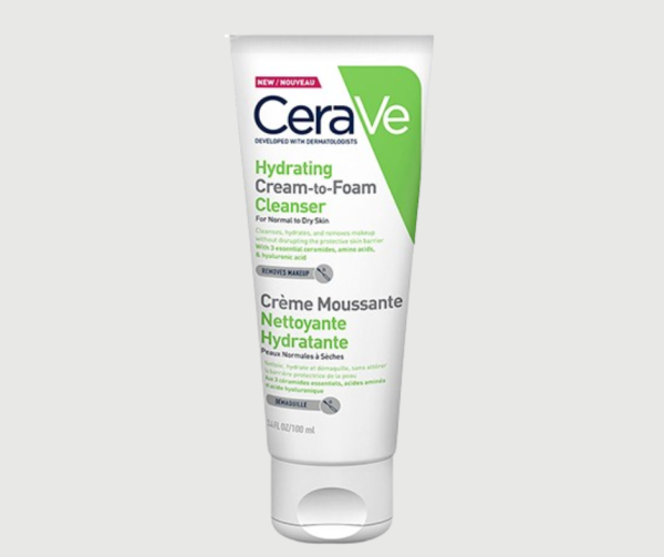 CeraVe Hydrating Cream to Foam Cleanser 100ml