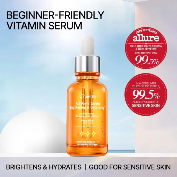 Jumiso All Day Vitamin Brightening & Balancing Serum (30ml) - Image 4