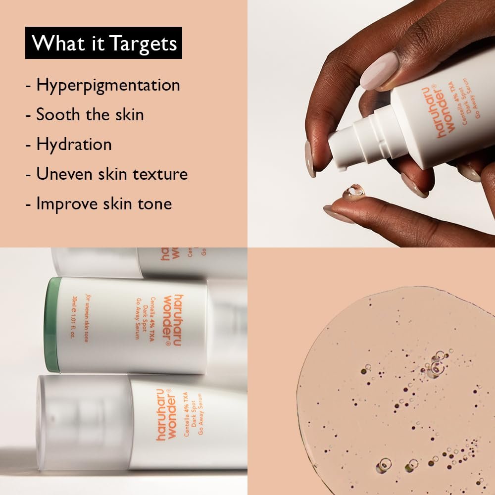 HaruHaru Wonder Centella 4% TXA Dark Spot Go Away Serum (30ml) - Image 5