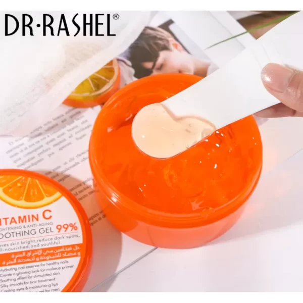 Dr. Rashel Vitamin C Brightening & Anti-Aging Soothing Gel 99% (300g) - Image 3