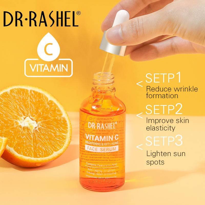 Dr.Rashel Vitamin C Brightening & Anti Aging Face Serum (50ml) - Image 4