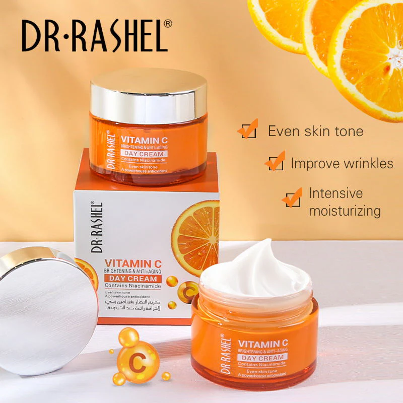 Dr.Rashel Vitamin C Brightening & Anti Aging Day Cream (50g) - Image 2