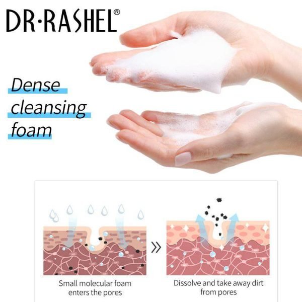Dr Rashel Hyaluronic Acid Moisturizing and Smooth Face Wash(100g) - Image 5