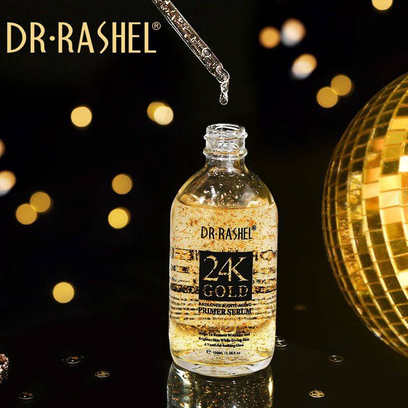 Dr.Rashel 24K Gold Radiance & Anti Aging Primer Serum(100ml) - Image 3
