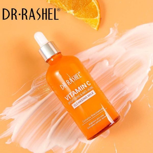 Dr.Rashel Vitamin C Brightening & Anti-Aging Cleansing Milk - 100ml - Image 3