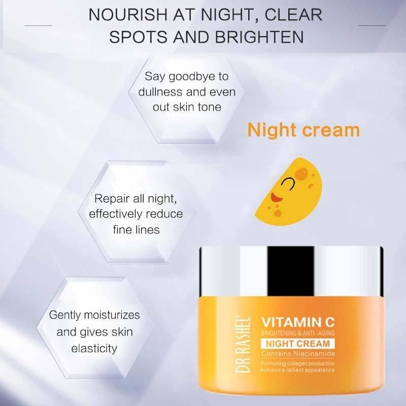 Dr.Rashel Vitamin C Night Cream (50g) - Image 2
