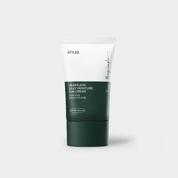 Anua Heartleaf Silky Moisture Sun Cream (50ml)