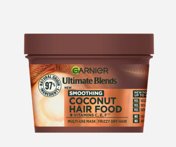 GARNIER COCONUT & MACADAMIA SUPERCHARGED HAIR FOOD MASK (400ML)