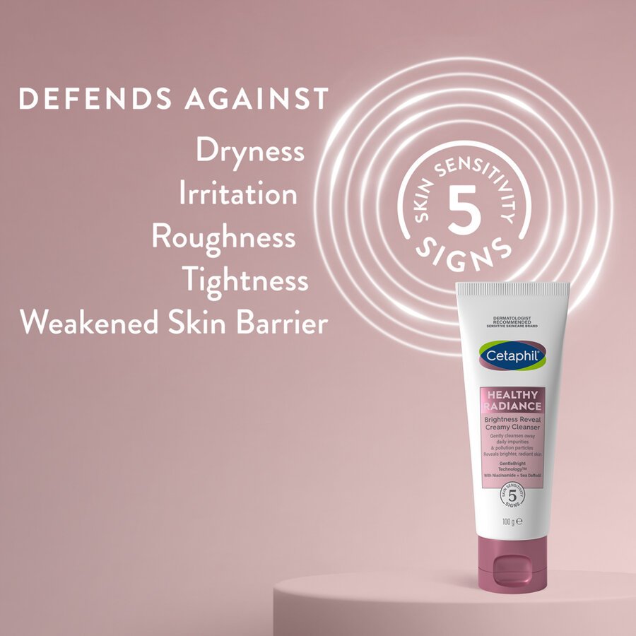 Cetaphil Healthy Radiance Brightness Reveal Creamy Cleanser (100g) - Image 5