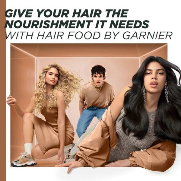 GARNIER COCONUT & MACADAMIA SUPERCHARGED HAIR FOOD MASK (400ML) - Image 3