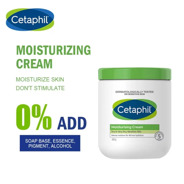 Cetaphil Moisturising cream Dry to Very Dry Sensitive Skin (550g)
