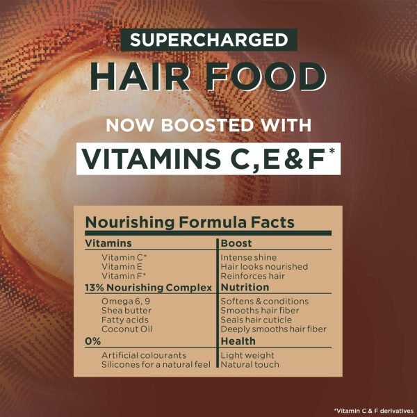 GARNIER COCONUT & MACADAMIA SUPERCHARGED HAIR FOOD MASK (400ML) - Image 8