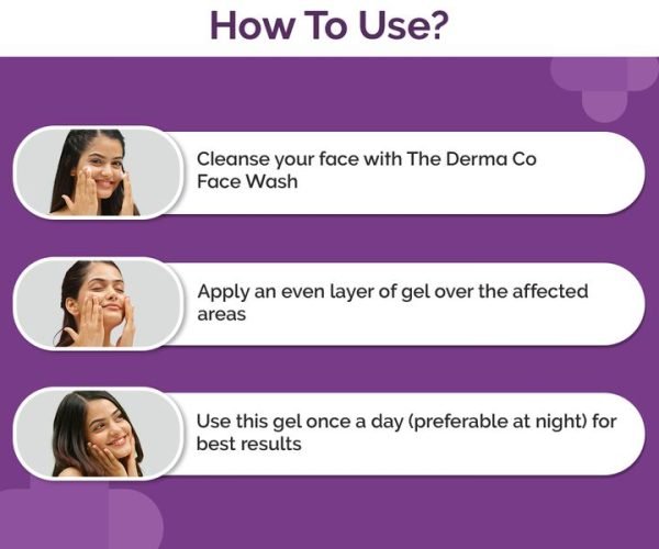 Derma co 3% Kojic Acid Dark Spot Corrector Gel with Azelaic & Tranexamic Acid (30g) - Image 5