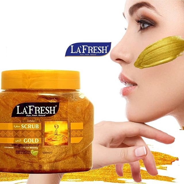 LaFresh Gold Scrub (500ml) - Image 2