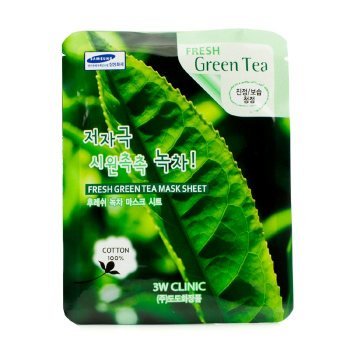 Fresh Green Tea Face Sheet Mask (10pcs)