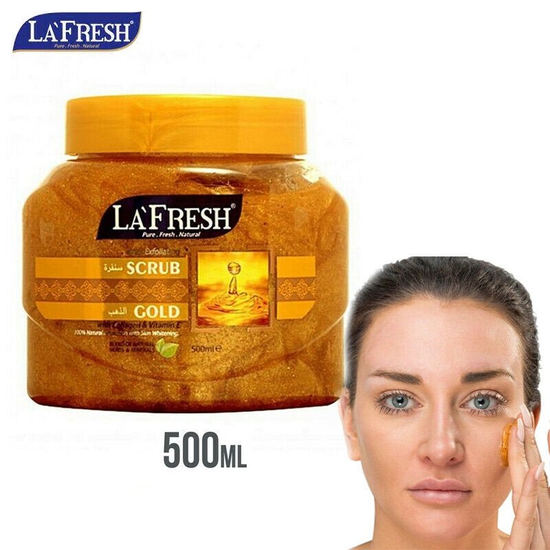 LaFresh Gold Scrub (500ml) - Image 3