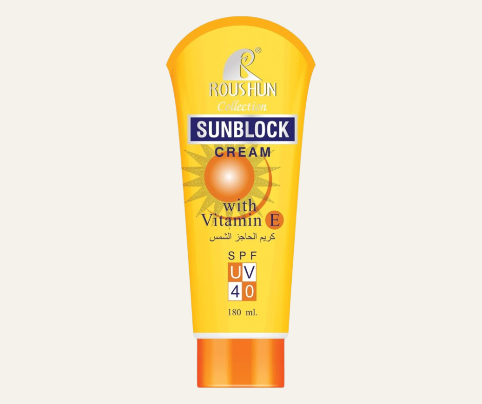 ROUSHUN SPF 40 Sunscreen Cream (180ml)