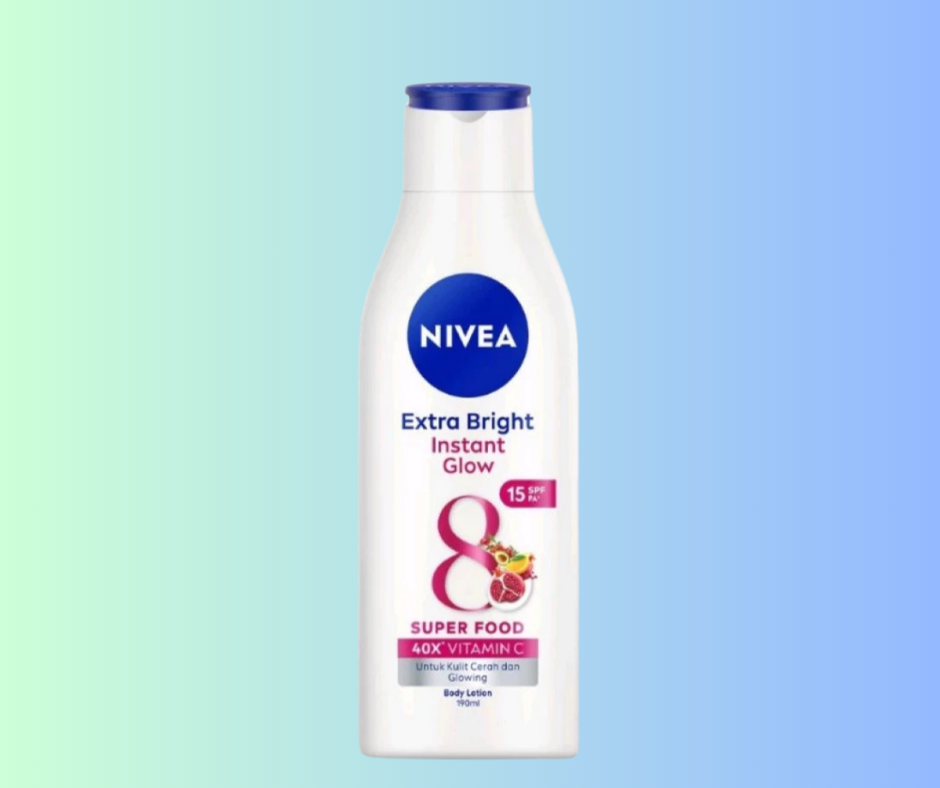 Nivea Body Lotion Extra Bright Instant Glow (190ml)