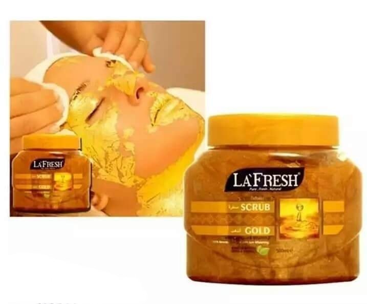 LaFresh Gold Scrub (500ml) - Image 4