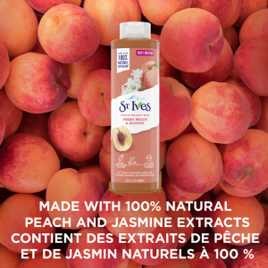 St.Ives Fresh Peach & Jasmine Body Wash (650ml)
