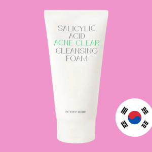 Active Nine Salicylic Acid Acne Clear Cleansing Foam (150ml)