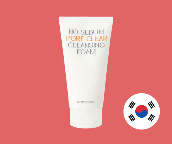 Active Nine No Sebum Pore Clear Cleansing Foam (150ml)