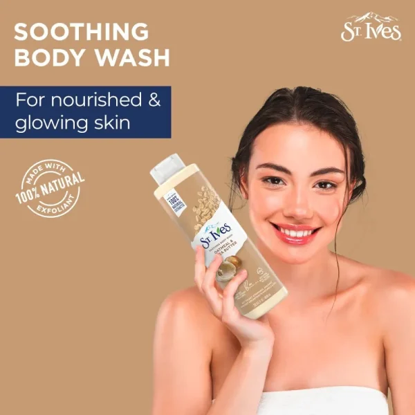 St ives Oatmeal And Shea Butter (650ml) - Image 2