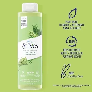 St’Ives Tea Tree & Lemongrass Body Wash (650ml)