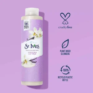 St. Ives Pampering Body Wash Vanilla & Oat Milk (650ml)