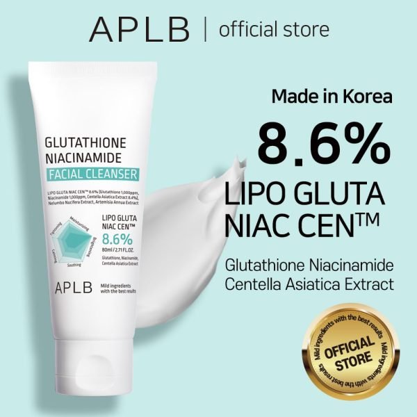 APLB Glutathione Niacinamide Facial Cleanser (80ml) - Image 8
