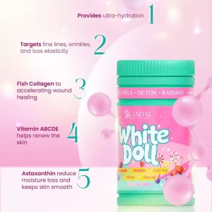 Skandal White Doll