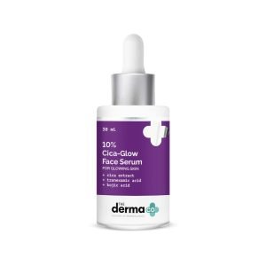 Derma Co 10% Cica Glow Face Serum (30ml)