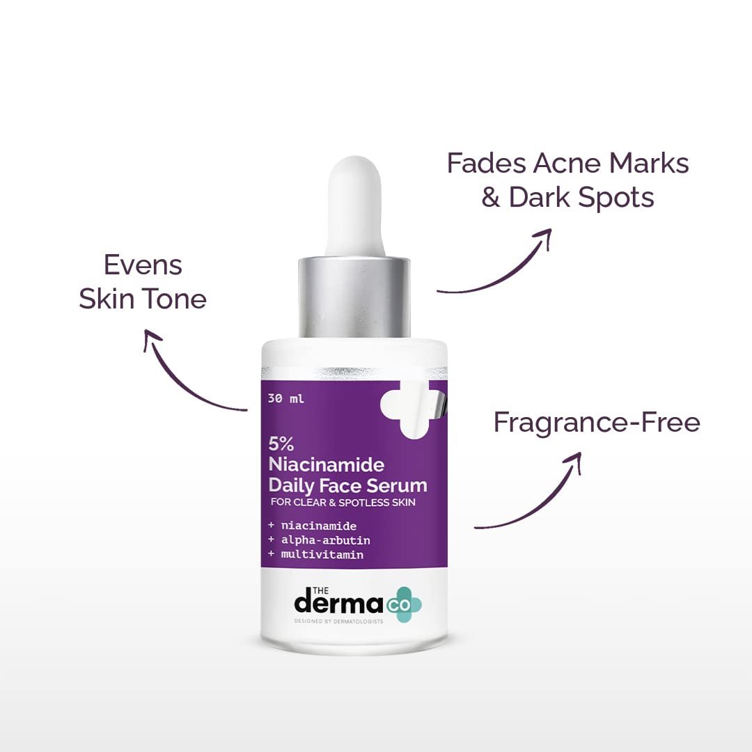 Derma Co 5% Niacinamide Face Serum (30ml) - Image 2