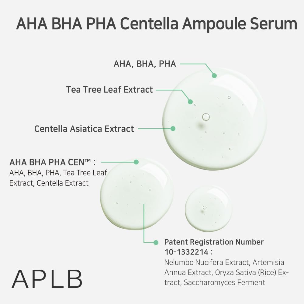 APLB AHA BHA PHA Centella Ampoule Serum (40ml) - Image 6