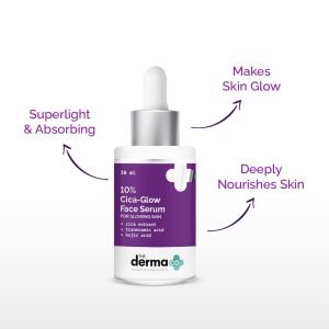 Derma Co 10% Cica Glow Face Serum (30ml)