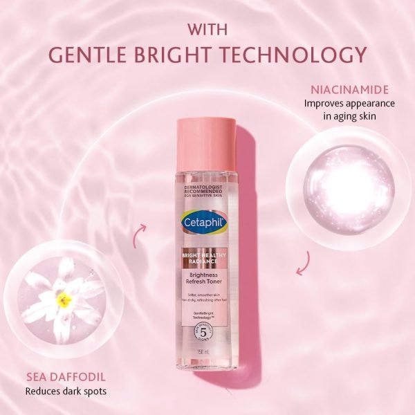 Cetaphil Bright Healthy  Radiance Refresh Toner (150ml) - Image 4
