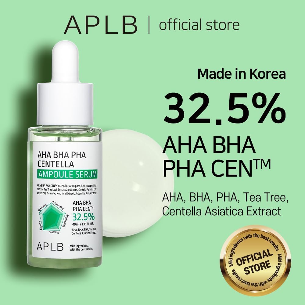 APLB AHA BHA PHA Centella Ampoule Serum (40ml) - Image 2