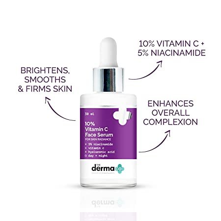 Derma Co 10% Vitamin C Face Serum (30ml) - Image 2