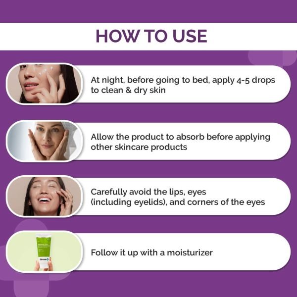 Derma Co 0.3% Retinol Face Serum (30ml) - Image 6
