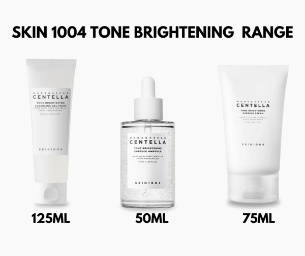 SKIN 1004 TONE BRIGHTENING  RANGE 3 IN ONE PACK