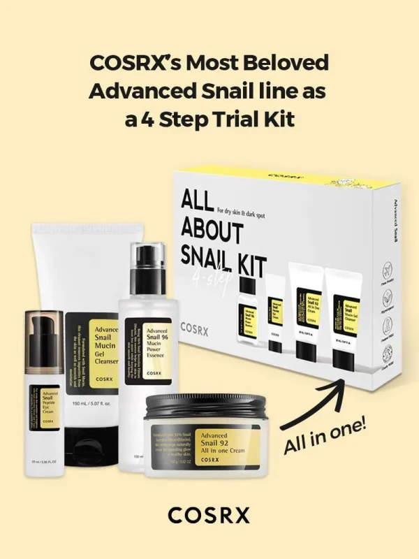 COSRX ALL ABOUT SNAIL KIT 4-STEP - Image 2