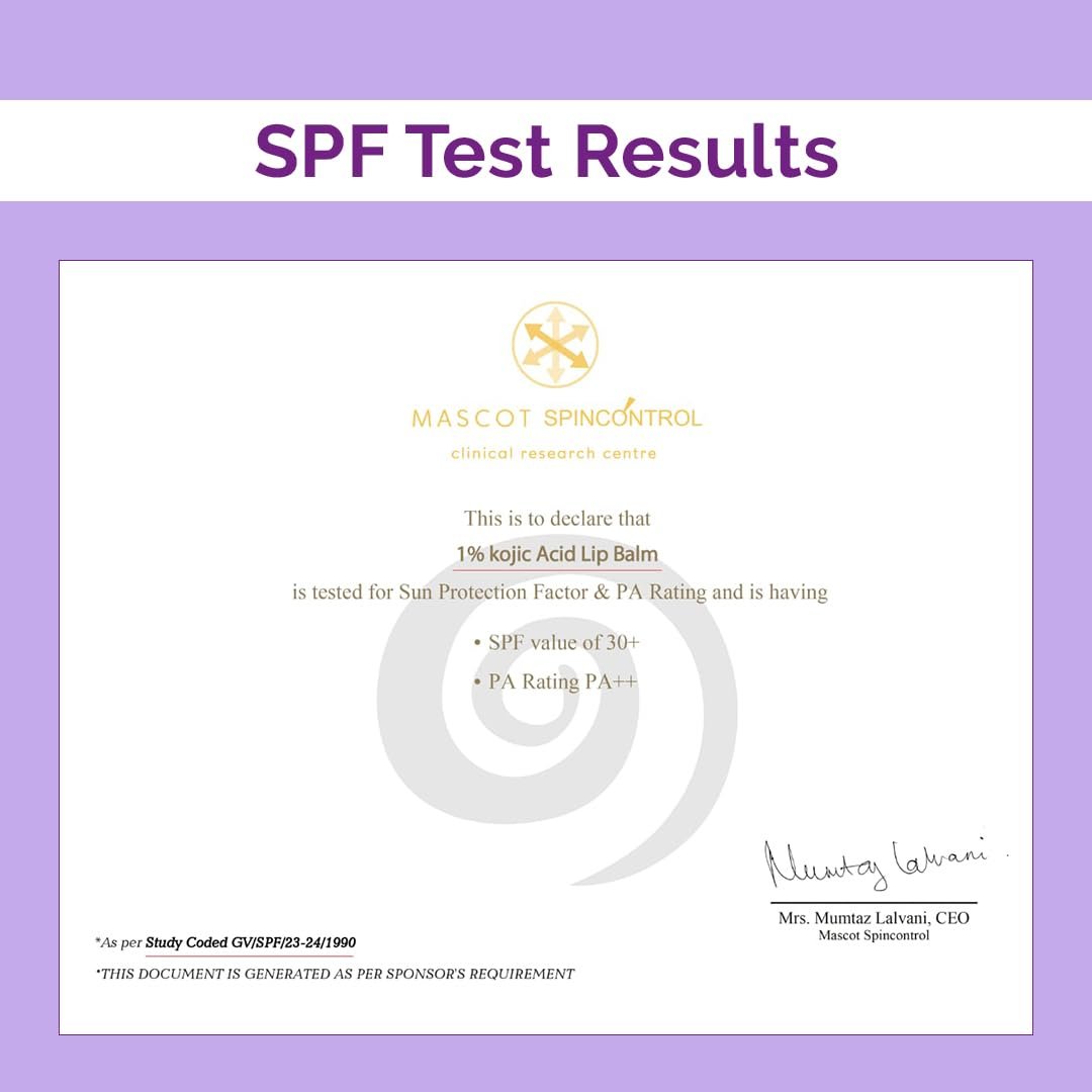 The Derma Co 1% Kojic Acid Lip Balm - Image 5