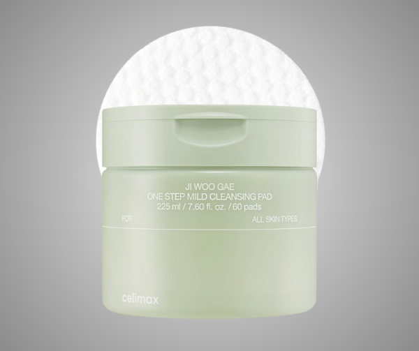 celimax Ji.Woo.Gae One Step Mild Cleansing Pad (60Pads,225ml)--All Skin Types