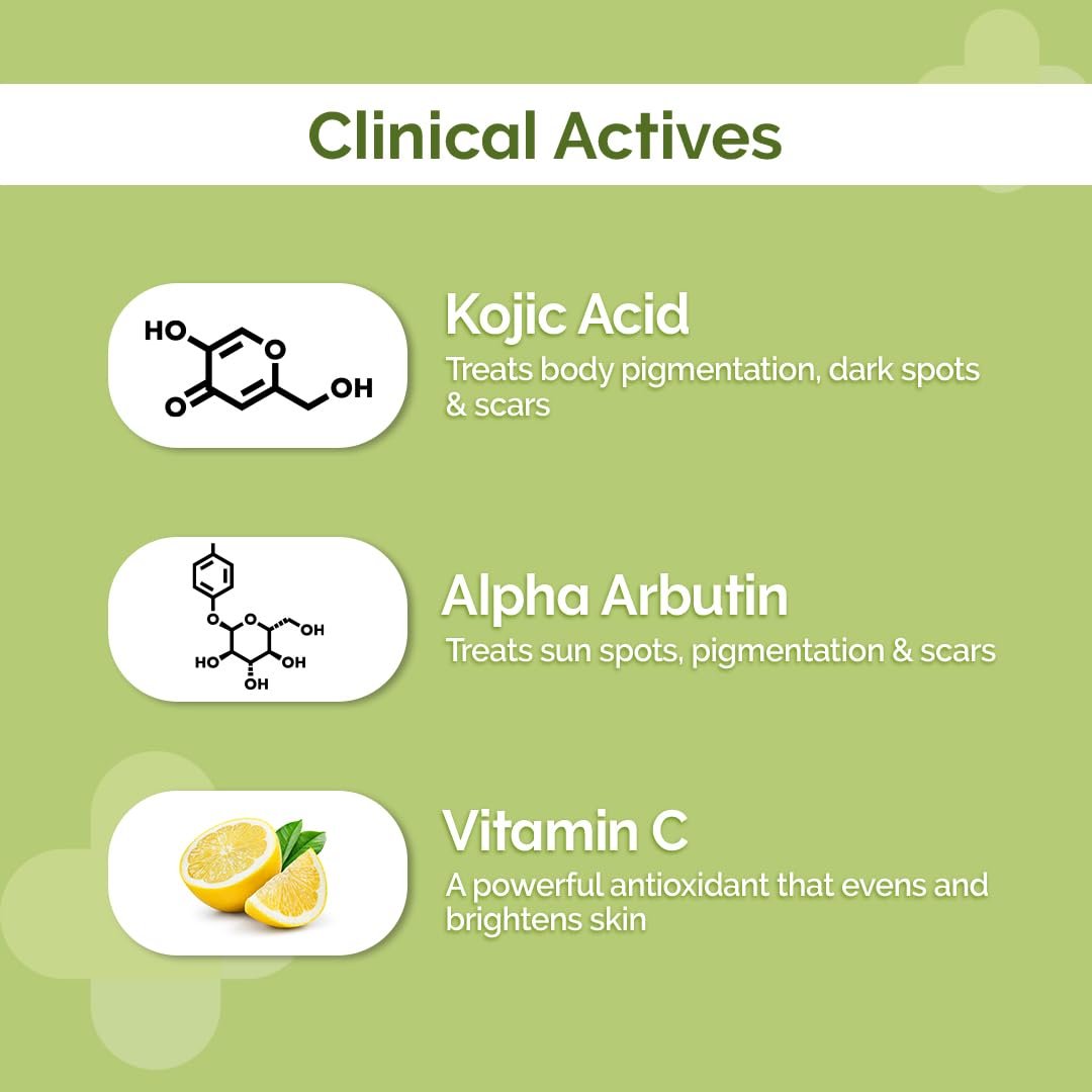 The Derma Co 1% Kojic Acid Daily Glow Body Serum Lotion-250ml - Image 4