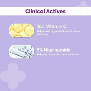 The Derma Co 15% Vitamin C Face Serum – 30ml