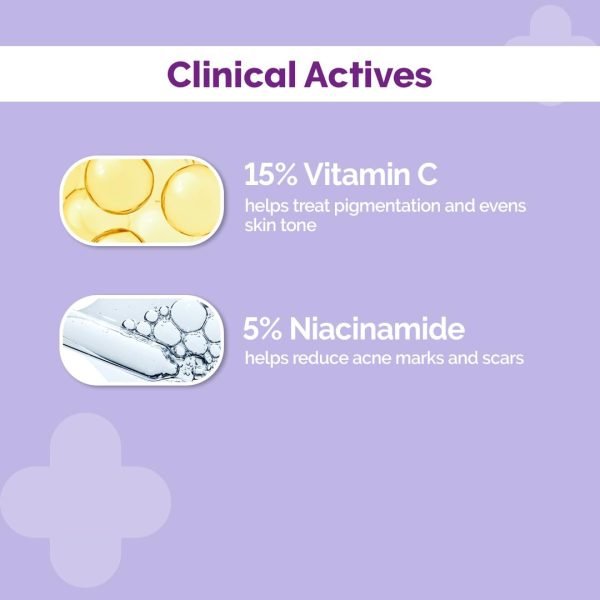 The Derma Co 15% Vitamin C Face Serum - 30ml - Image 2