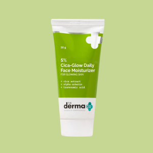 The Derama Co  5% Cica-Glow Daily Face Moisturizer (50g)
